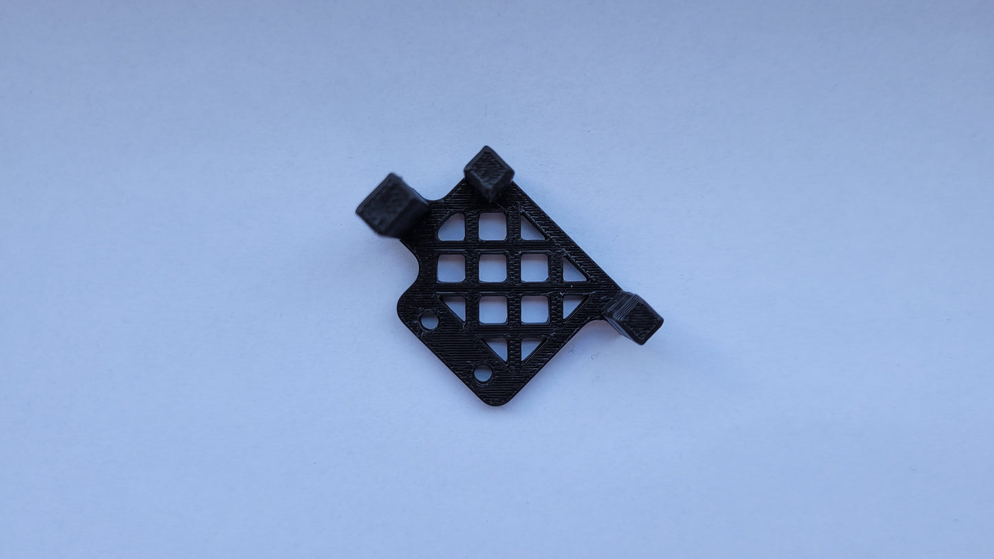 Micro Servo Halter mit 10mm Führung - Weichenantrieb Unterflur